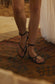 Style 18 | The Kilimanjaro | Black Leather Cord | Black Sole