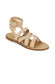 Style 28 | The Agadir | Cream Woven Threads | Nude Sole